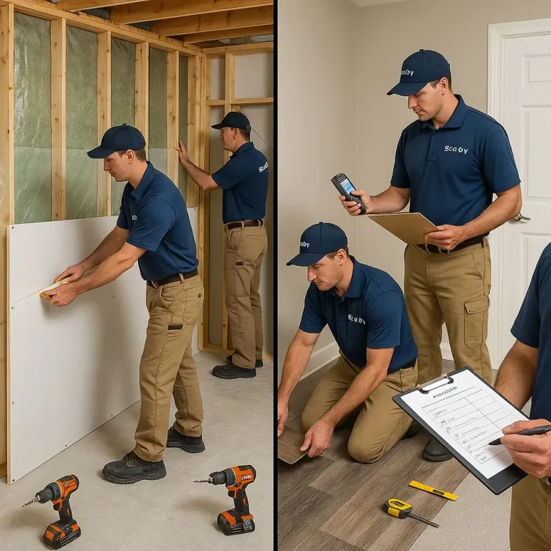 Repairs and Reconstruction process in Calhoun County, GA